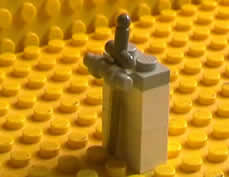 Sword and ladder holder